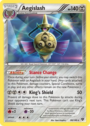 Aegislash (86) (XY-086) (Reverse Holofoil)