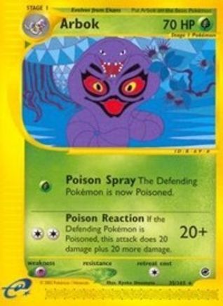 Arbok (35) (EX-035) (Reverse Holofoil)