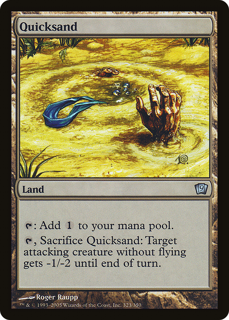 Quicksand (9ED-★) (Foil)
