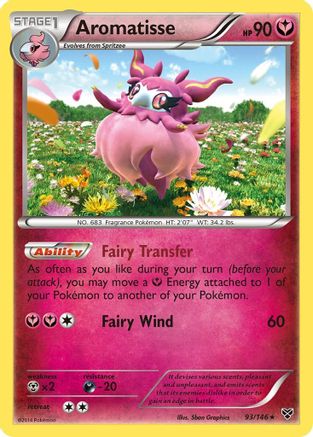 Aromatisse (XY-093) (Reverse Holofoil)
