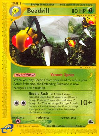Beedrill (5) (SK-005) (Reverse Holofoil)