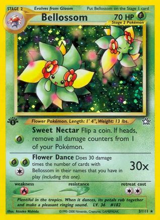 Bellossom (N1-003) (1st Edition Holofoil)