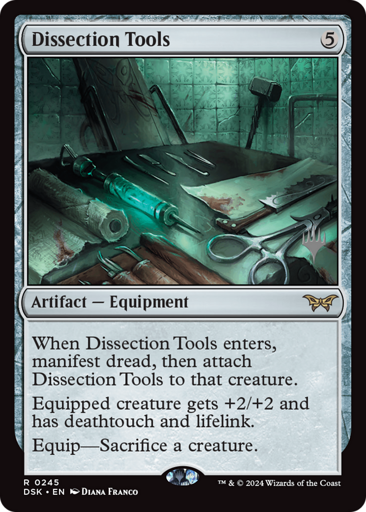 Dissection Tools (PPDSK-245P) (Foil)