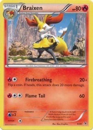Braixen (KSS-009) (Holofoil)