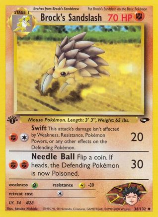 Brock's Sandslash (G2-036) (Unlimited)