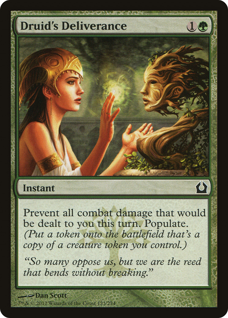 Druid's Deliverance (RTR-123) (Foil)