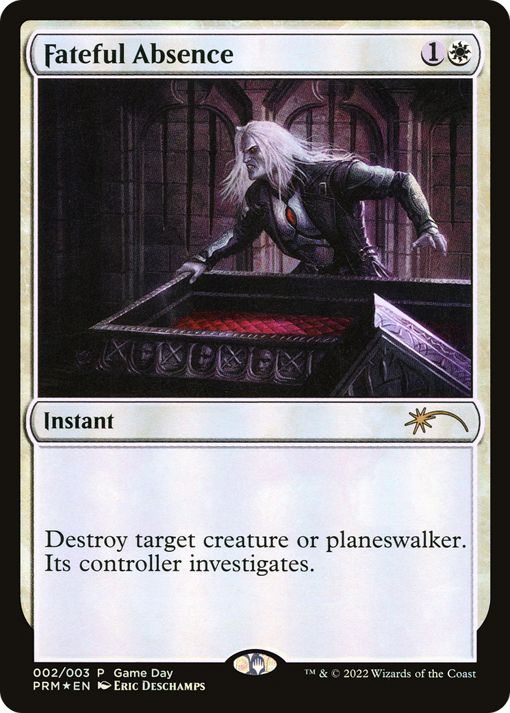 Fateful Absence (PW22-002) (Foil)