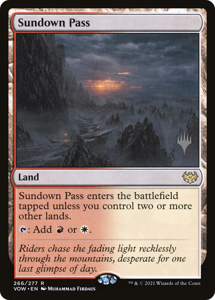 Sundown Pass (PPDMU-266P) (Foil)