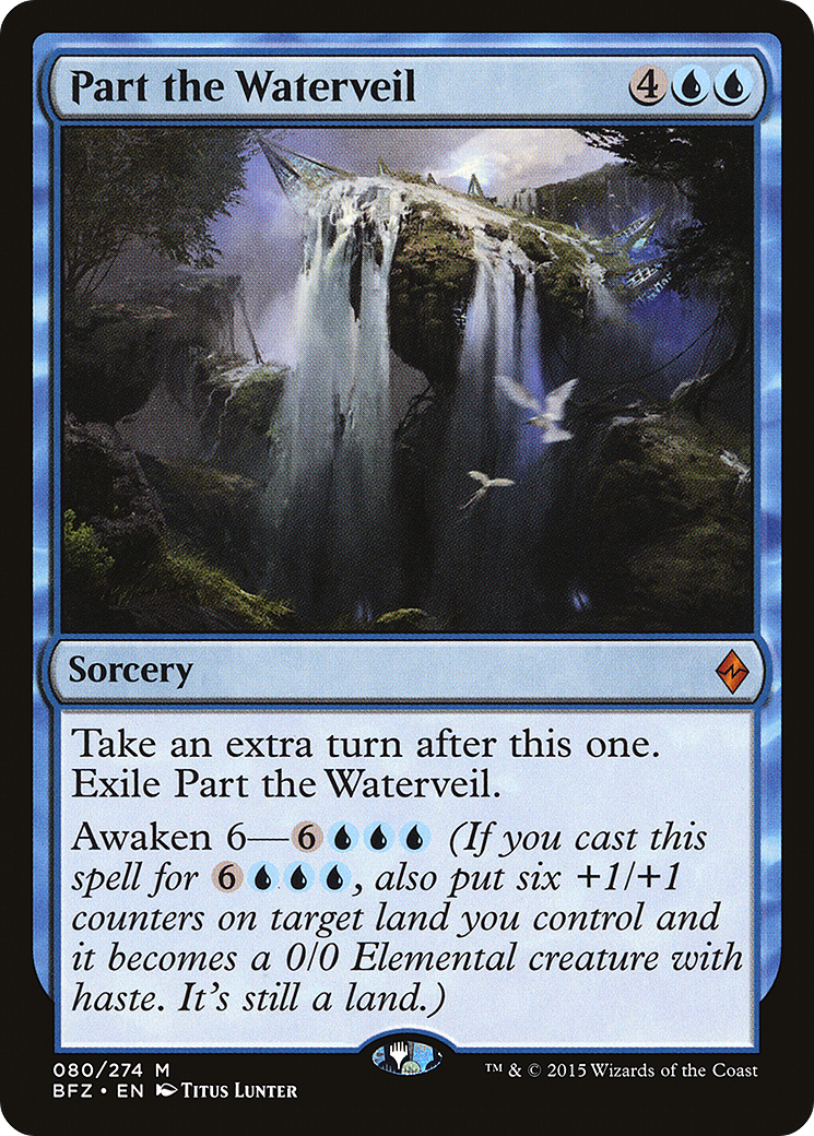 Part the Waterveil (BFZ-080) (Foil)
