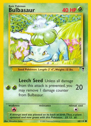 Bulbasaur (LC-068) (Reverse Holofoil)