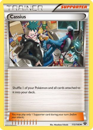 Cassius (XY-115) (Reverse Holofoil)