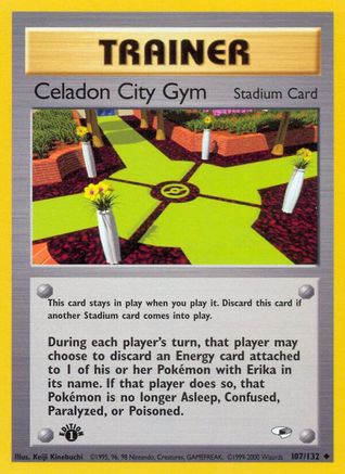 Celadon City Gym (G1-107) (Unlimited)