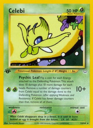 Celebi (16) (N3-016) (1st Edition)