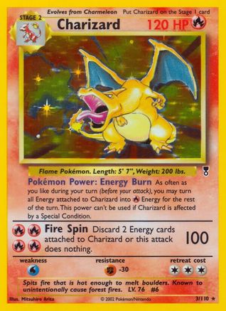 Charizard (LC-003) (Reverse Holofoil)