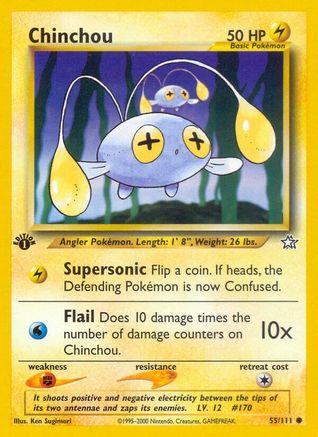 Chinchou (N1-055) (1st Edition)