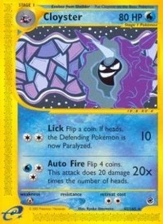 Cloyster (42) (EX-042) (Reverse Holofoil)