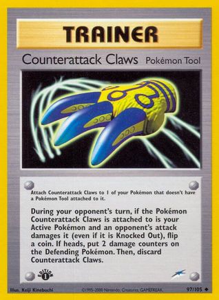 Counterattack Claws (N4-097) (1st Edition)