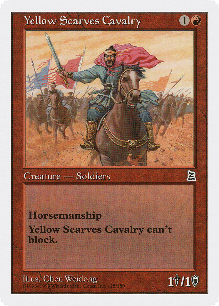 Yellow Scarves Cavalry (PTK-125)