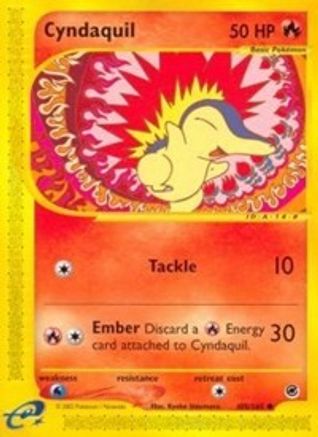 Cyndaquil (105) (EX-105) (Reverse Holofoil)