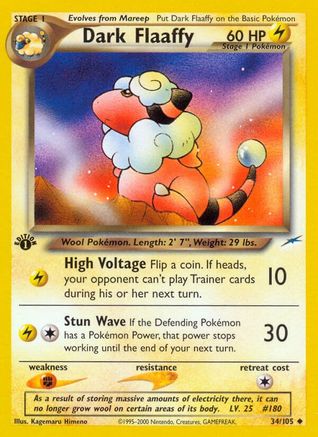 Dark Flaaffy (N4-034) (Unlimited)