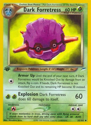 Dark Forretress (N4-035) (1st Edition)