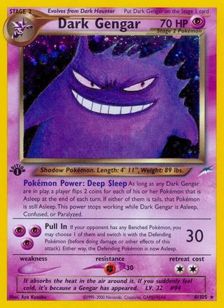 Dark Gengar (N4-006) (Unlimited Holofoil)