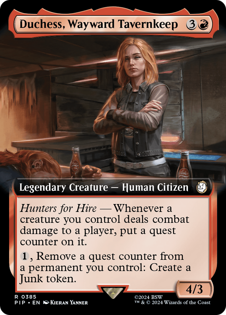 Duchess, Wayward Tavernkeep (PIP-385) (Extended Art)