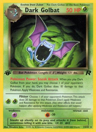 Dark Golbat (24) (TR-024) (Unlimited)