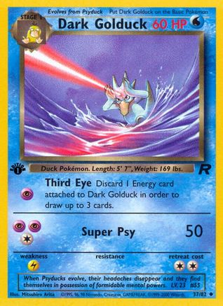 Dark Golduck (TR-037) (1st Edition)