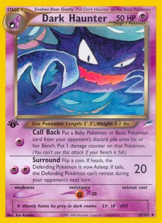 Dark Haunter (N4-036) (1st Edition)