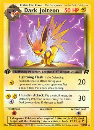 Dark Jolteon (TR-038) (Unlimited)