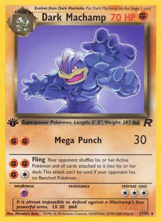 Dark Machamp (27) (TR-027) (Unlimited)