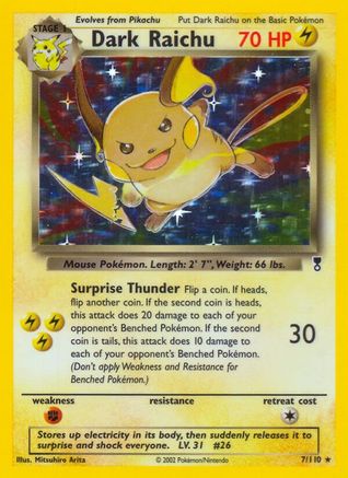 Dark Raichu (LC-007) (Holofoil)