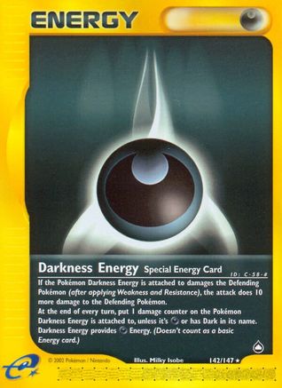 Darkness Energy (AQ-142) (Reverse Holofoil)