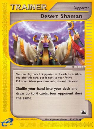 Desert Shaman (SK-123) (Reverse Holofoil)
