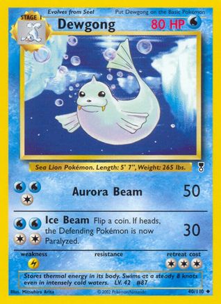 Dewgong (LC-040) (Reverse Holofoil)
