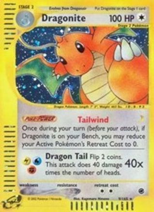 Dragonite (9) (EX-009) (Holofoil)