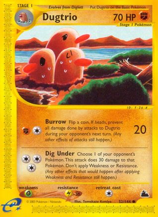 Dugtrio (SK-052)