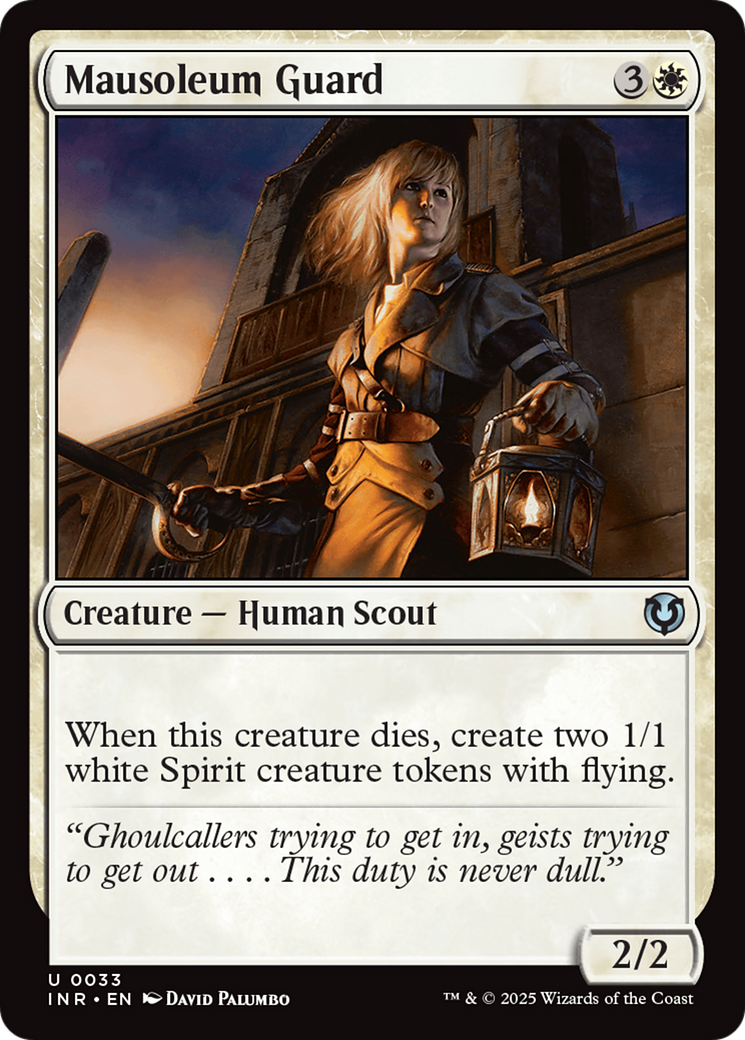 Mausoleum Guard (INR-033) (Foil)