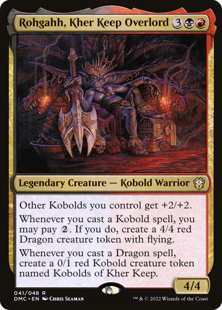 Rohgahh, Kher Keep Overlord (DMC-041) (Foil)