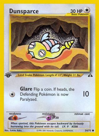 Dunsparce (N2-054) (1st Edition)