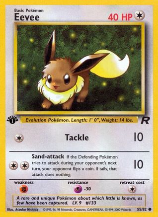 Eevee (TR-055) (1st Edition)