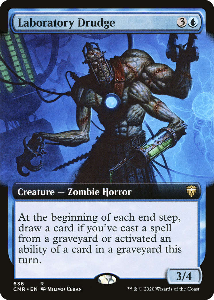 Laboratory Drudge (CMR-636) (Extended Art)