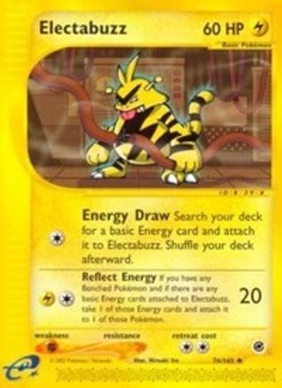 Electabuzz (EX-076) (Reverse Holofoil)