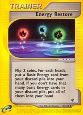 Energy Restore (EX-141) (Reverse Holofoil)