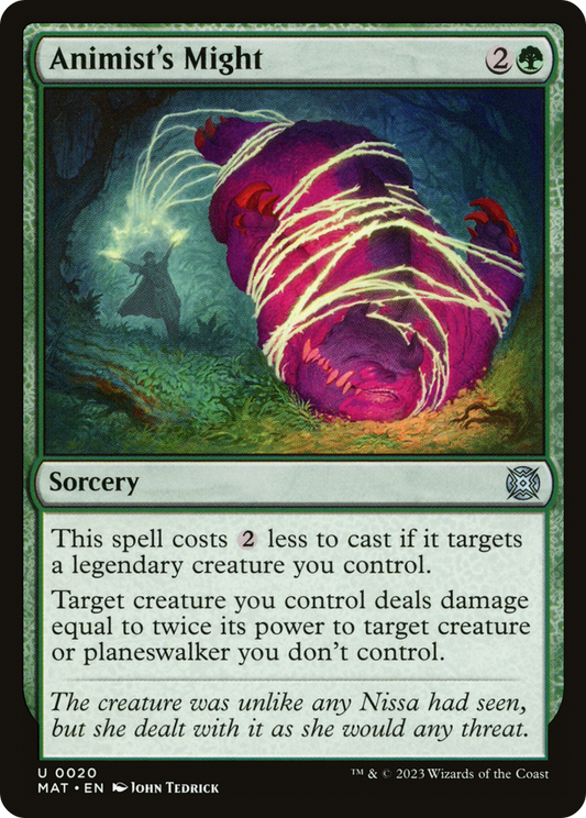 Animist's Might (MAT-020)