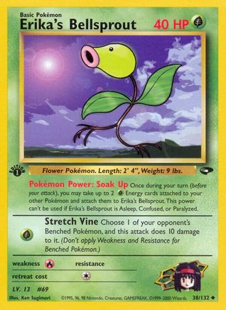 Erika's Bellsprout (G2-038) (1st Edition)