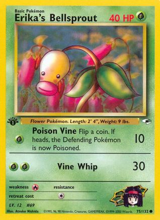 Erika's Bellsprout (75) (G1-075) (Unlimited)