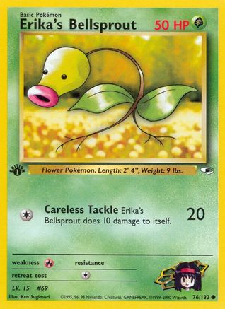 Erika's Bellsprout (76) (G1-076) (1st Edition)