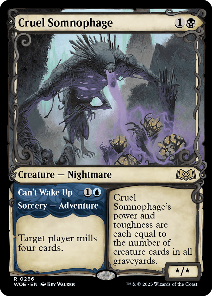 Cruel Somnophage // Can't Wake Up (WOE-286) (Showcase)